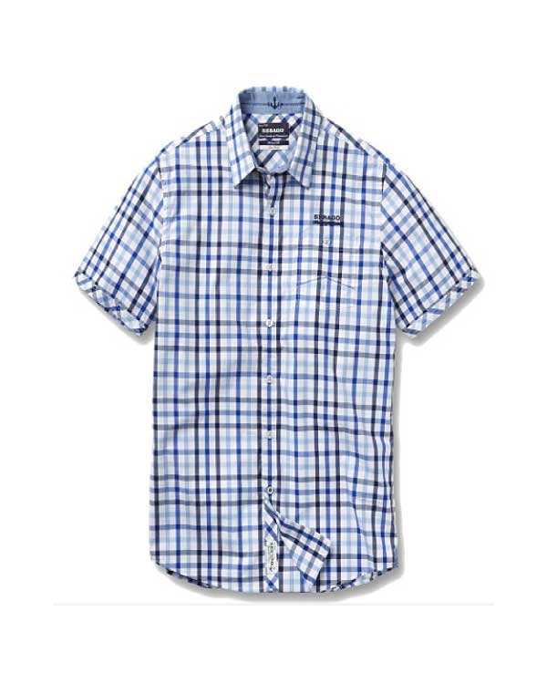 Chemise Nbw  - Bleu Ciel/Bleu Denim